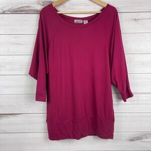 Women's‎ 212 New York Dolan Sleeve Tunic Blouse Size XL